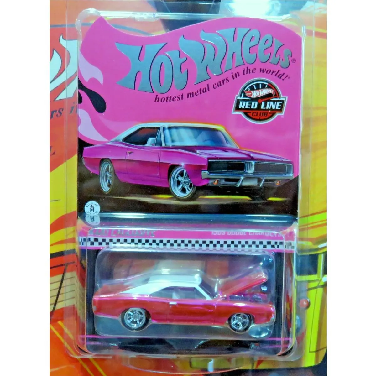 Hot Wheels Rlc Club Exclusive 1969 Dodge Charger R/t Limited Edition Diecast