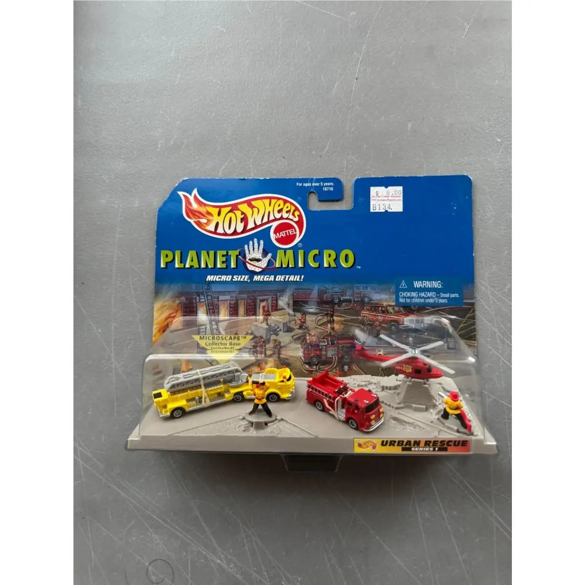 Hot Wheels Planet Micro Urban Rescue Series 1 P60