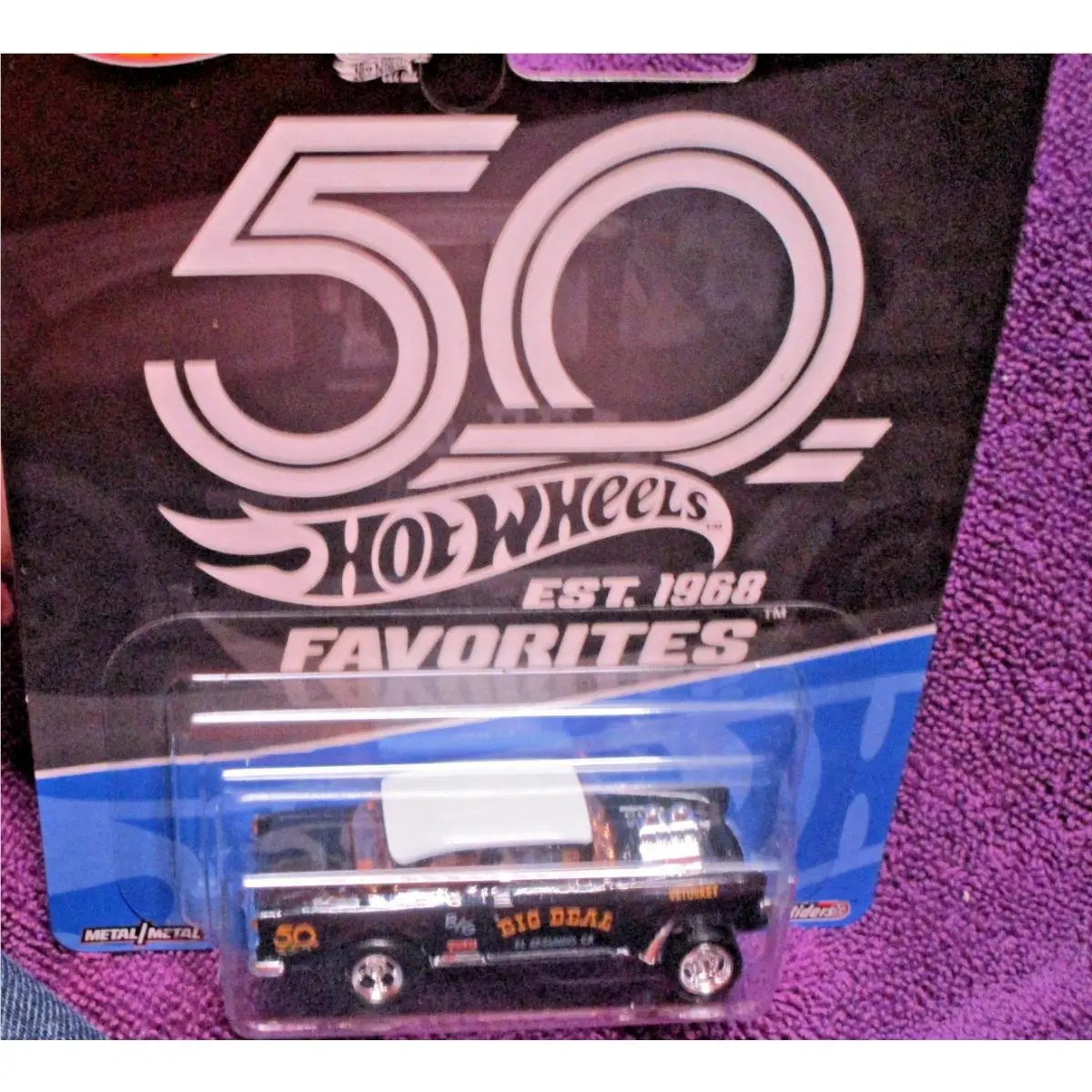 Hotwheels Chase 55 Chevy Bel Air 55 Gasser Black