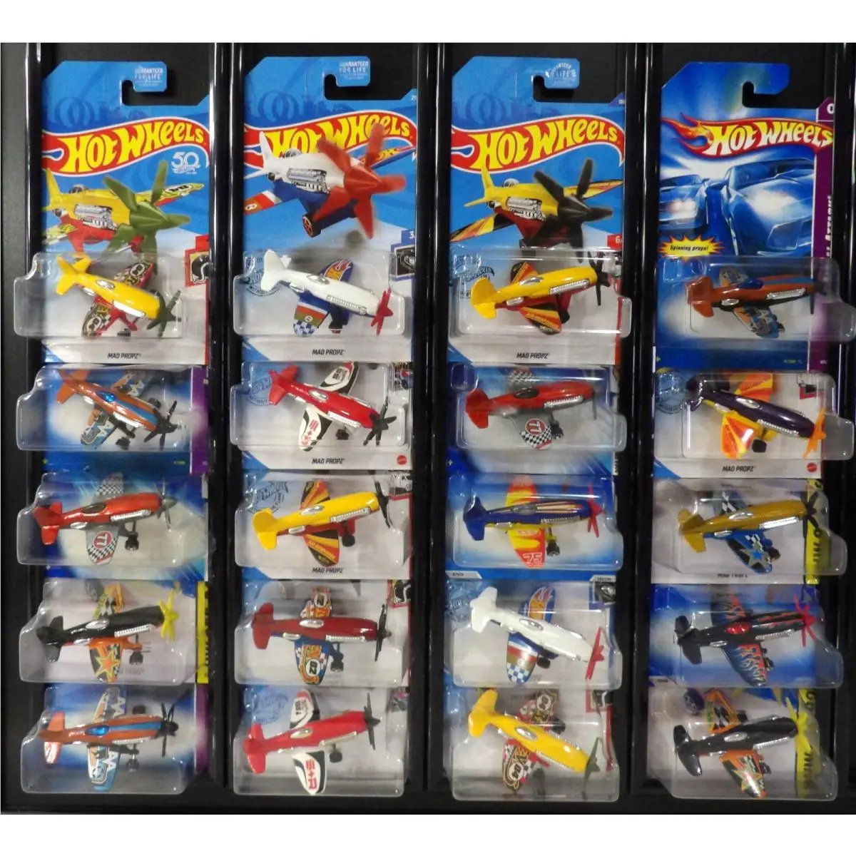 Hot Wheels Mad Propz Airplanes 20 Planes MP2