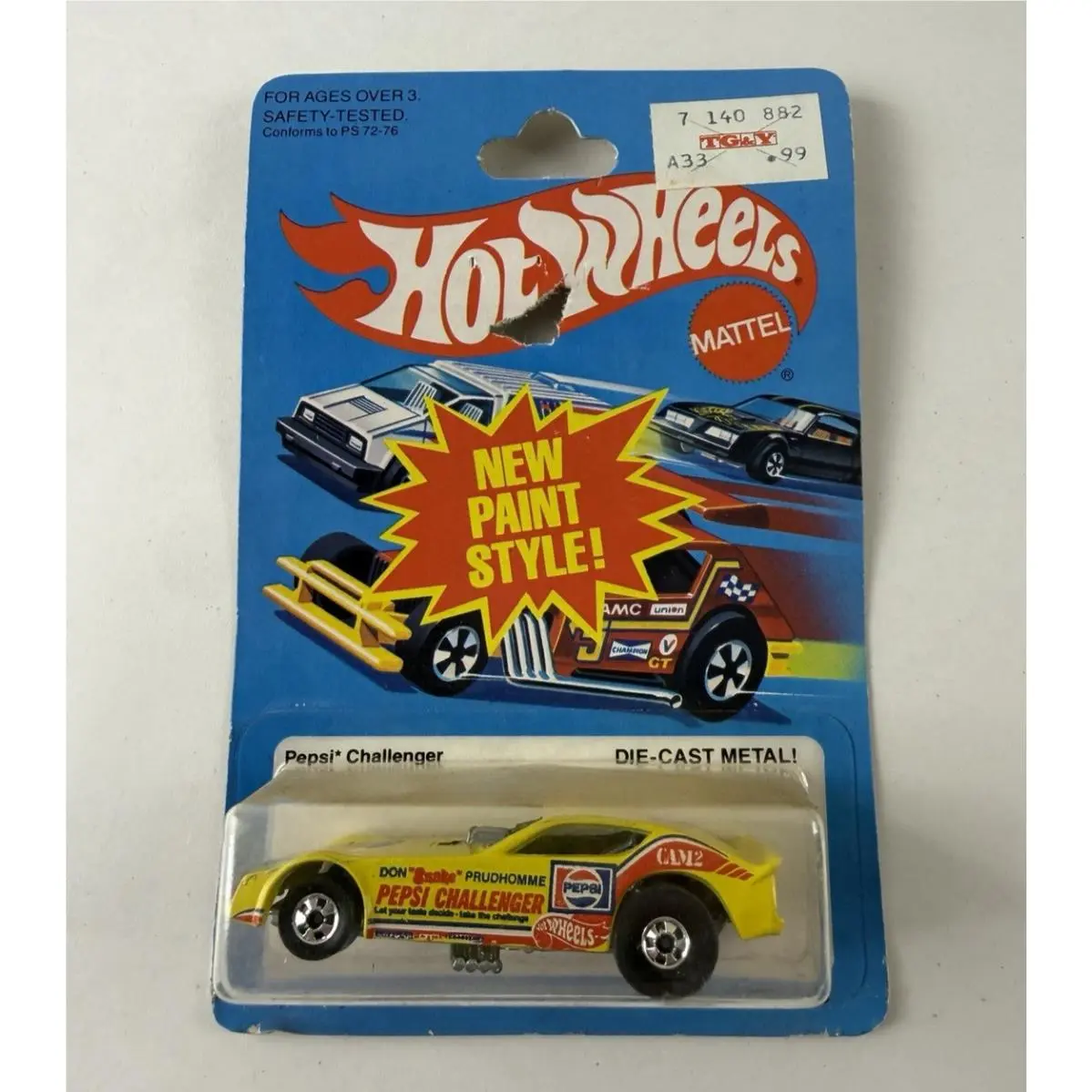 1981 Hot Wheels Pepsi Challenger No. 2023 Don “snake” Prudhomme Read Description
