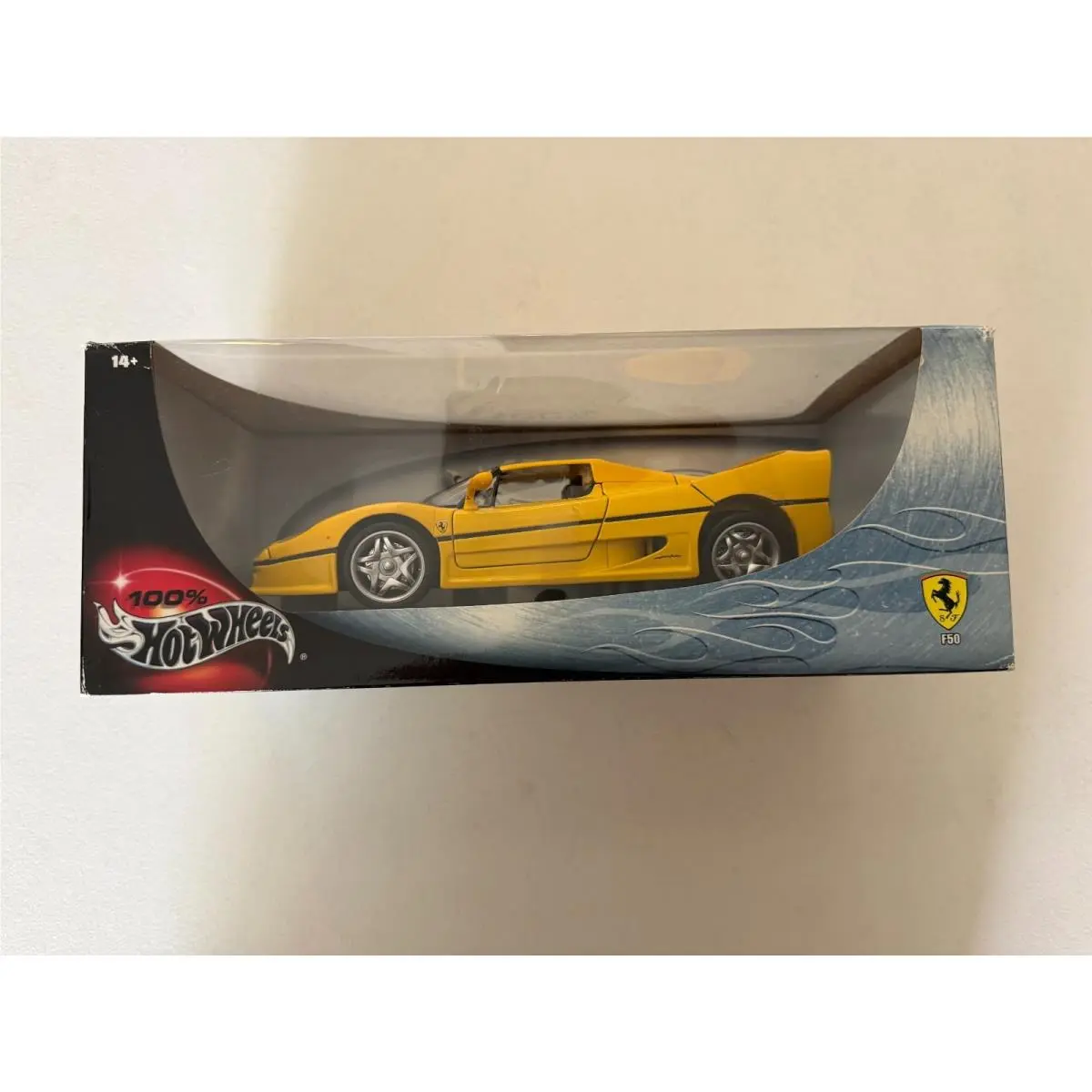 Hot Wheels Ferrari F50 Yellow 1:18 BC5