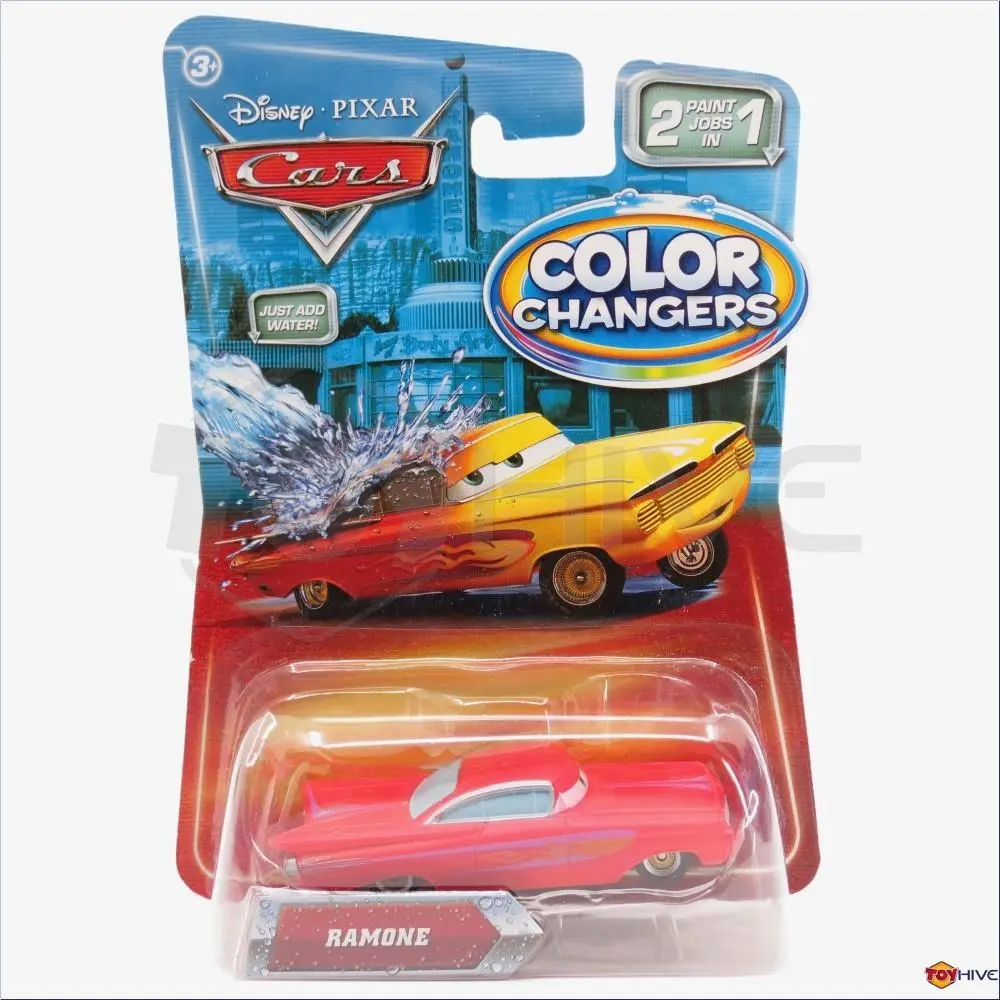 Disney Pixar Cars Lightning Ramone 2009 Color Changers 2 Paint Jobs in 1 Mattel