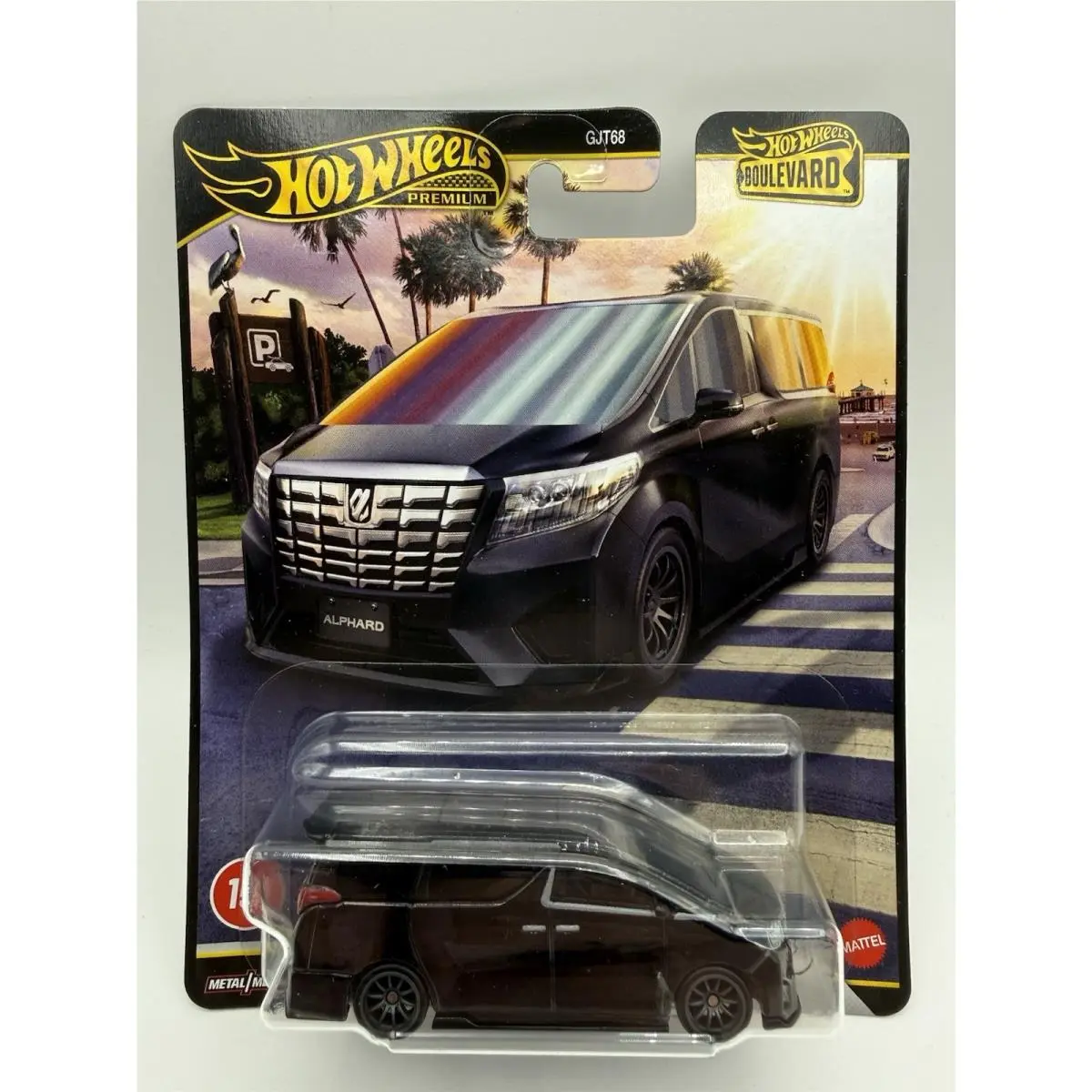 Hot Wheels Premium 2015 Toyota Alphard Boulevard 151 Black