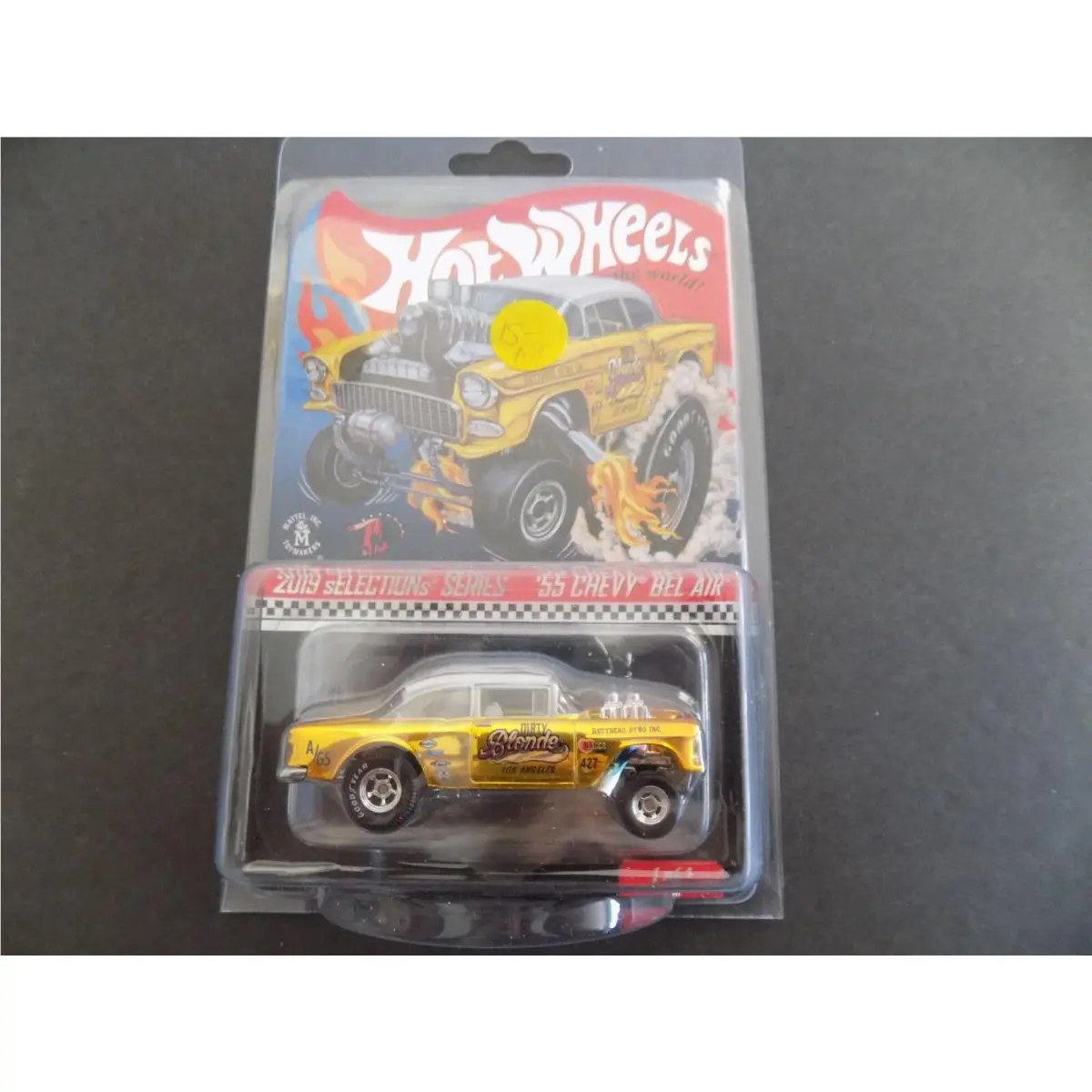 Hot Wheels Redline Club `55 Chevy Bel Air Diecast Car