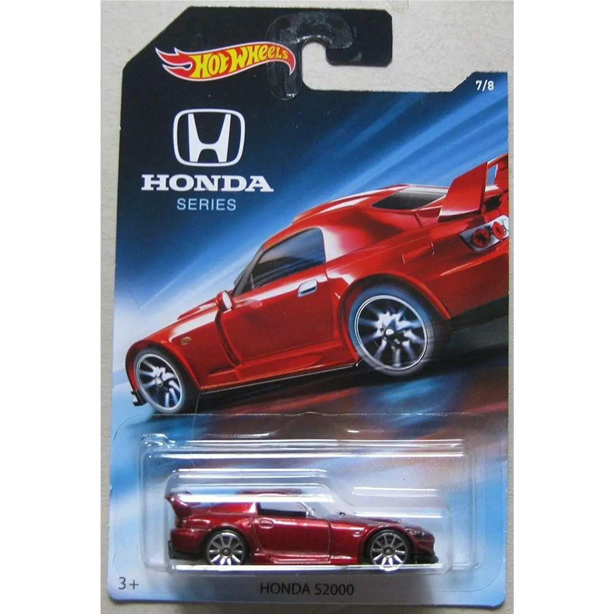 Hot Wheels Honda Series Red Honda S2000 7/8