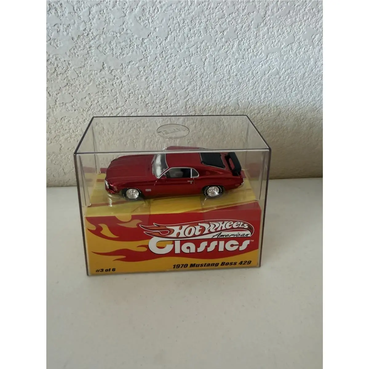 Hot Wheels American Classics 3/6 1970 Ford Mustang Boss 429 Red V19