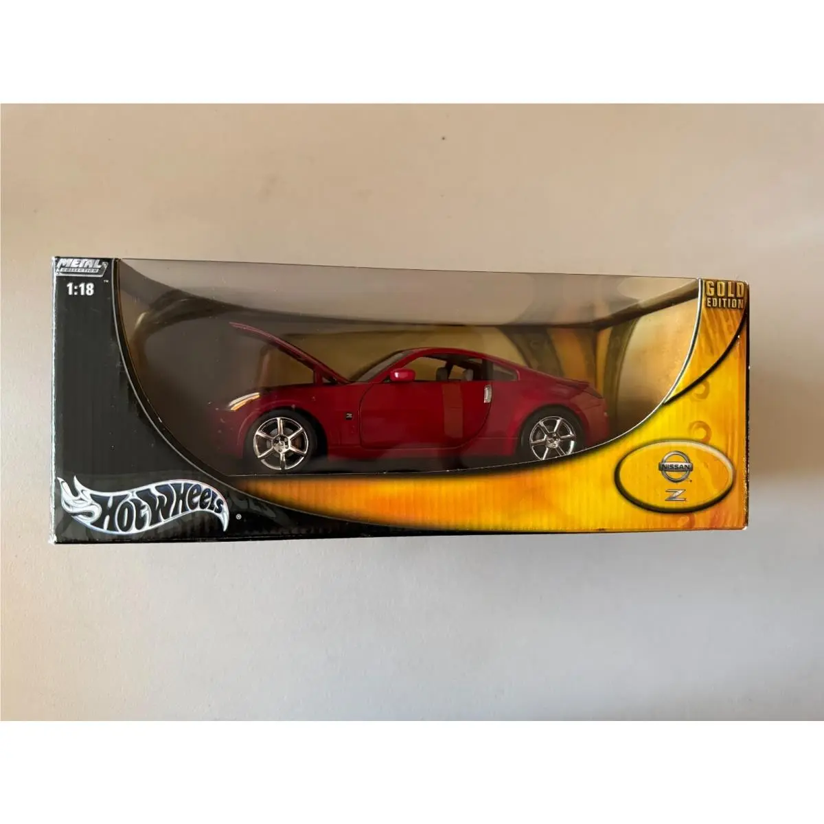 Hot Wheels Gold Edition Nissan Z Red 1:18 BC9