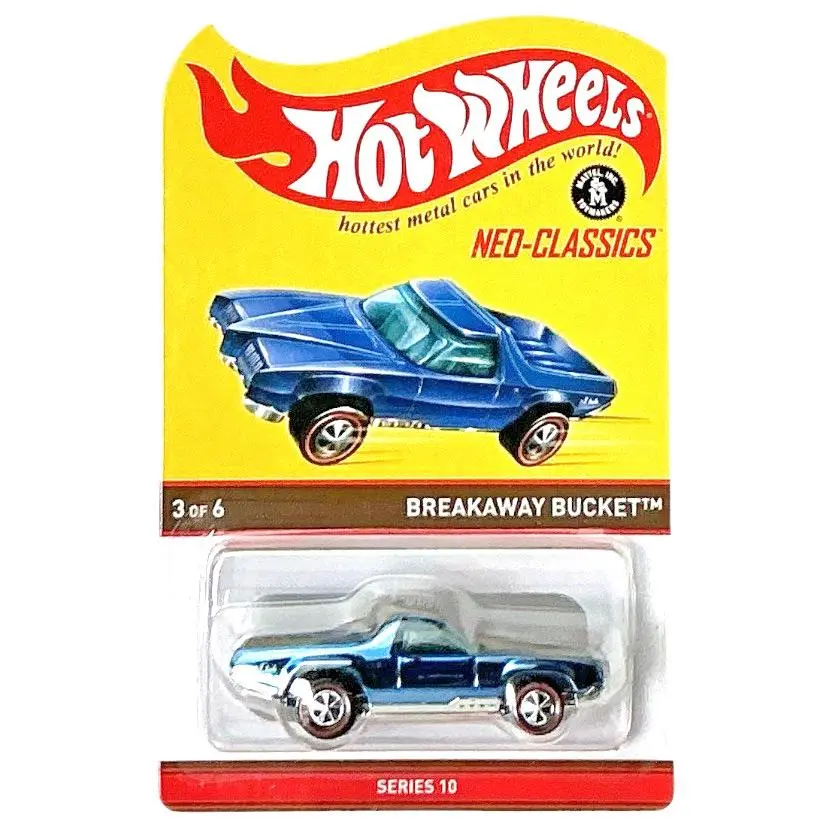 Hot Wheels Breakaway Bucket Rlc Neo-classics Red Line Club Car Hwc 03260/03500