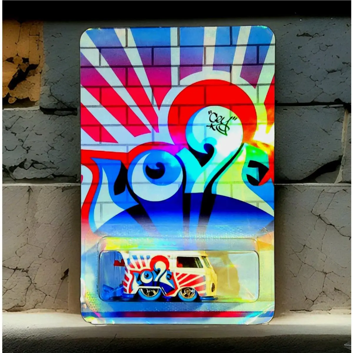 Logistic Kustom Custom LO2 Love Van Graffiti Kool Kombi
