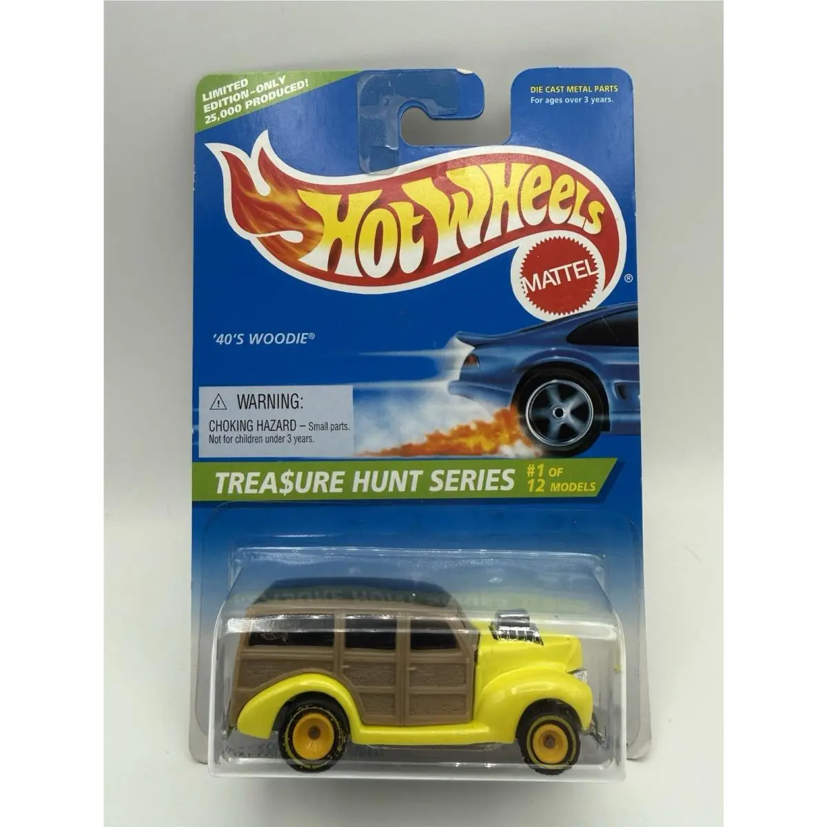Hot Wheels 40s Woody Treasure Hunt Series 1/12 Collector 428 25 000 Produced
