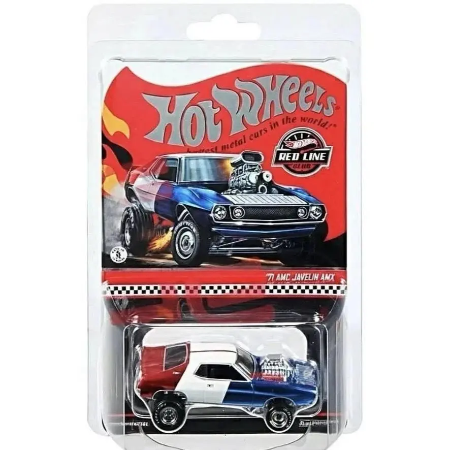 Hot Wheels Rlc 2026 ’71 Amc Javelin Amx – Red Line Club Exclusive
