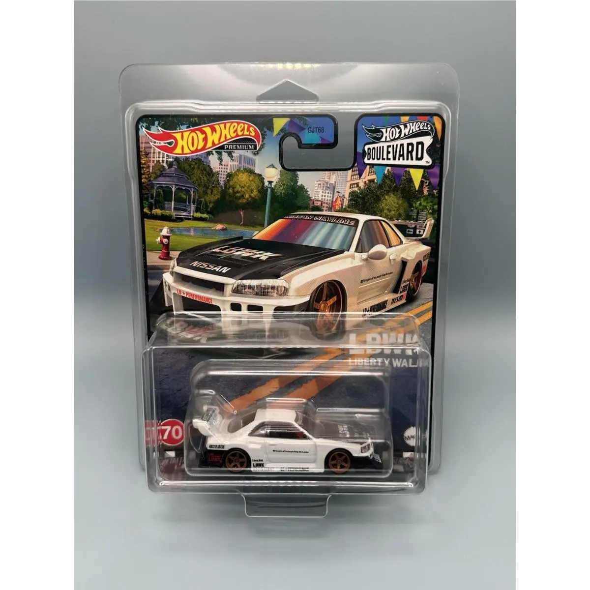 2023 Hot Wheels Premium Boulevard 70 LB R34 Super Silhouette Nissan Skyline