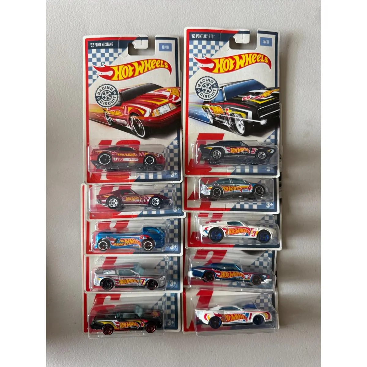 2017 Racing Circuit Hot Wheels Complete Set of 10 C1