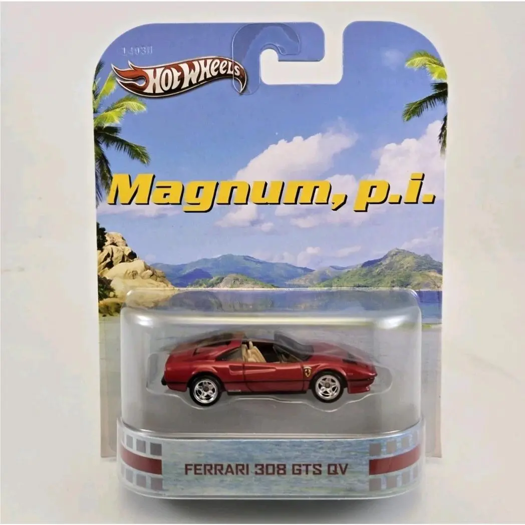 Hot Wheels Retro Entertainment Magnum P.i. PI Ferrari 308 Gts QV Red