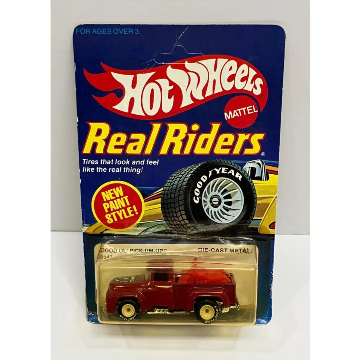 1982 Hot Wheels Real Riders Good Ol` Pick-um-up No. 9541 - Unpunched