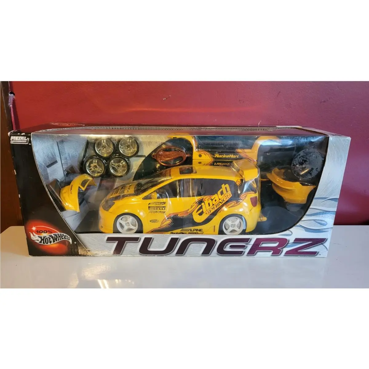 Hot Wheels Super Street Tunerz Edition Custom Honda Civic SI . Box
