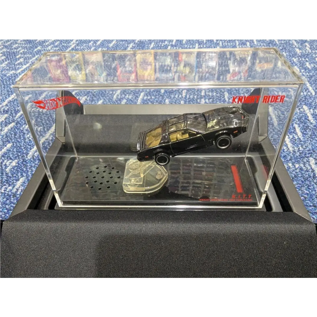 Sdcc 2012 Mattel Hot Wheels Knight Rider Kitt Exclusive Mib Voice Light Bar