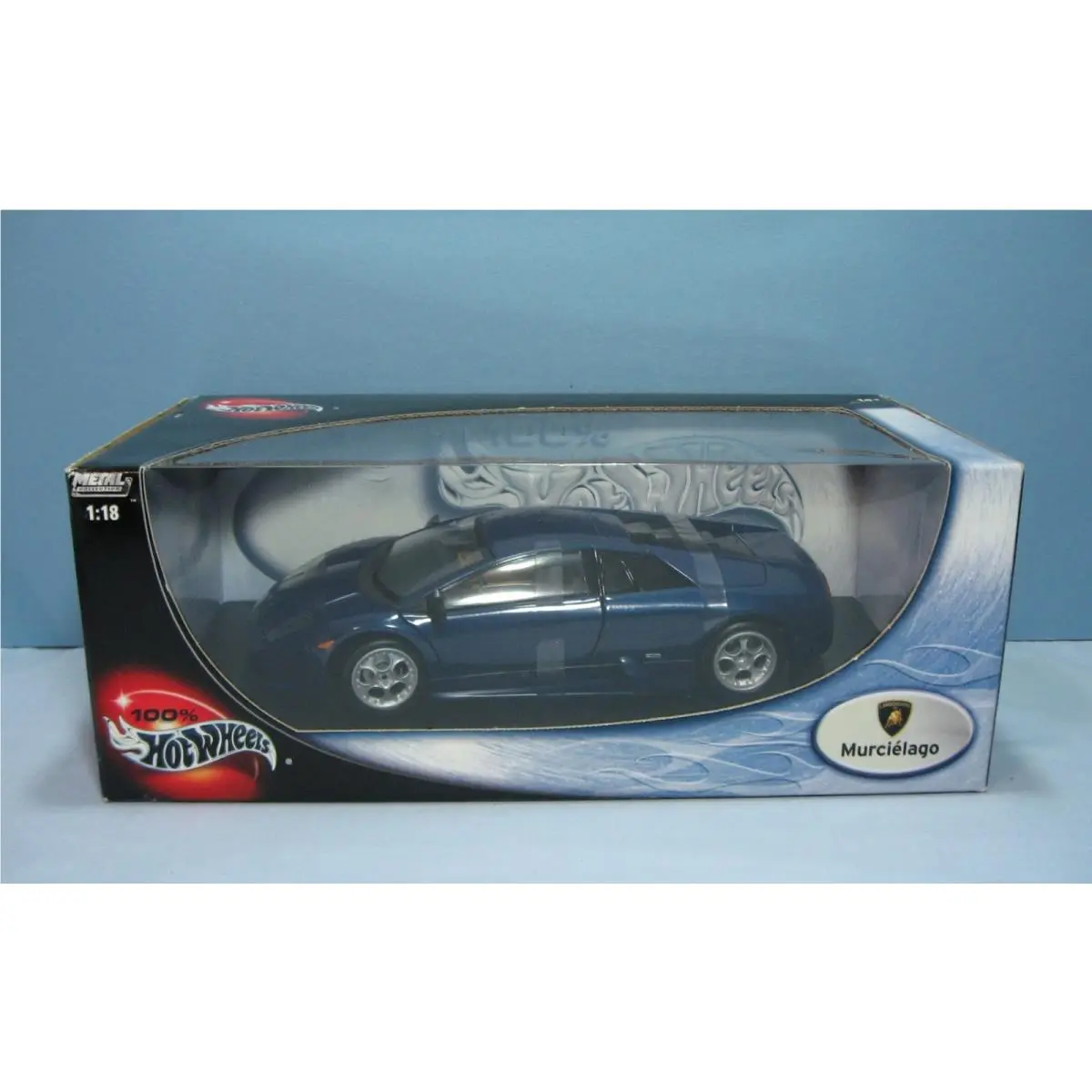 Hot Wheels Metal Collection Lamborghini Murcielago 1:18 Scale Dark Blue