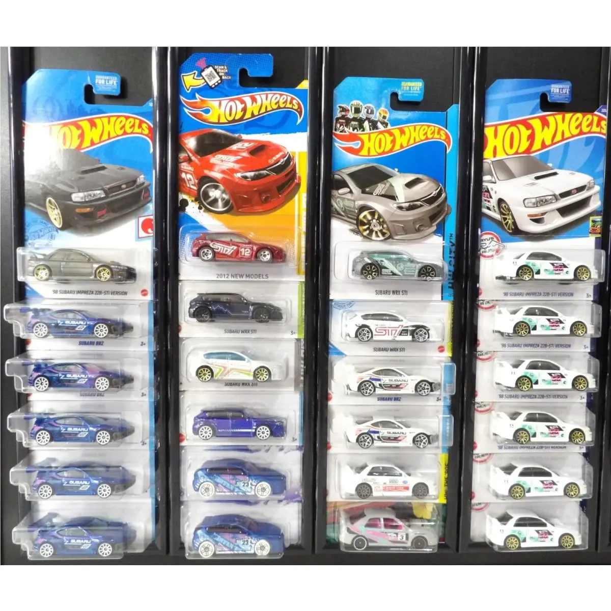 Hot Wheels Subaru Impreza Treasure Hunt Wrx Sti Brz 24 Cars