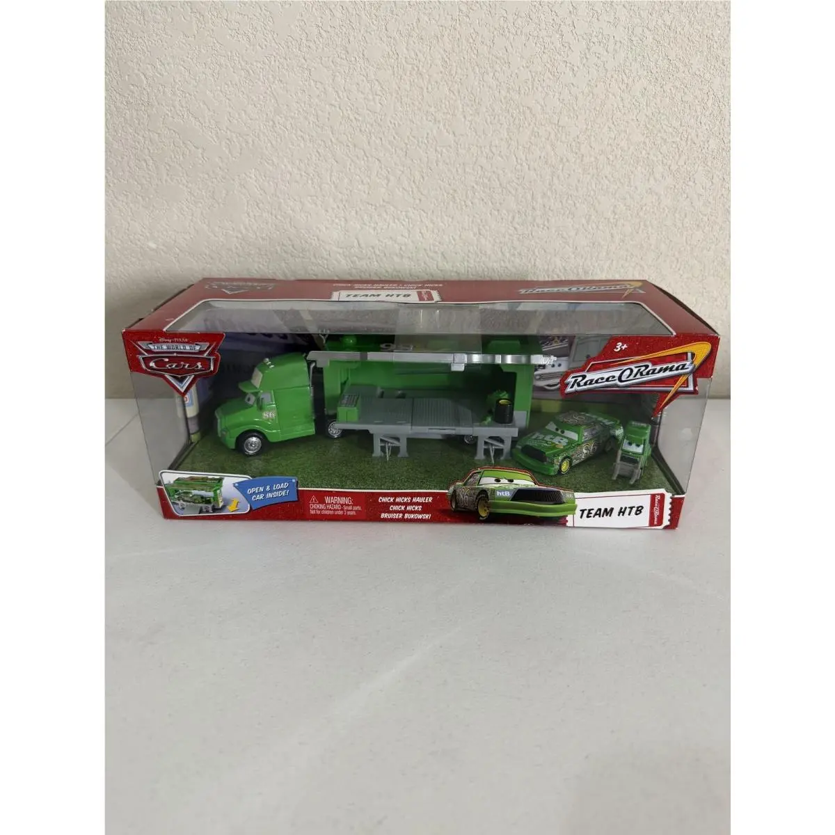 Disney Pixar World of Cars Race o Rama Team Htb Chick Hicks Hauler Htf AH2