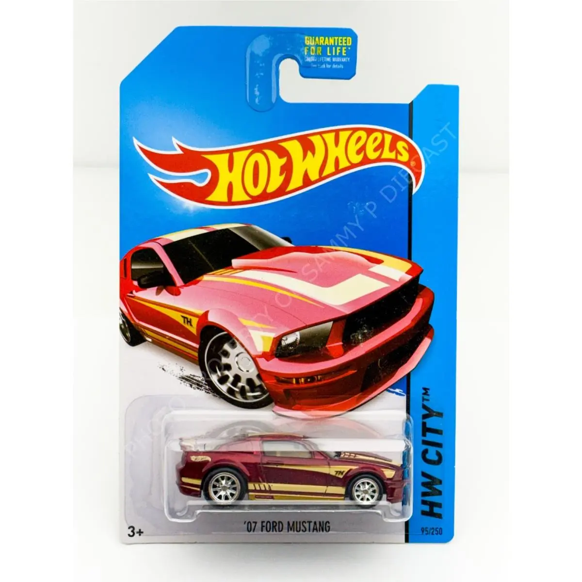 Hot Wheels 2014 Super Treasure Hunt 07 Ford Mustang in Blister