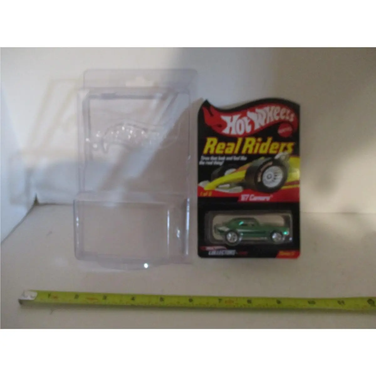 Hot Wheels Real Riders Rlc Series 5 1 1967 Chevy Camaro Green 2006 Moc
