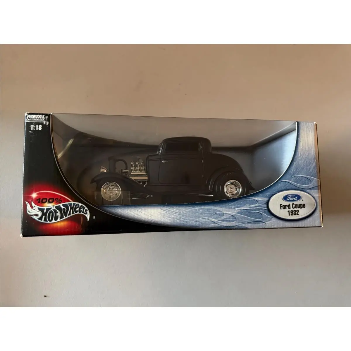 Hot Wheels Metal Collection Ford Coupe 1932 Black 1:18 BD2