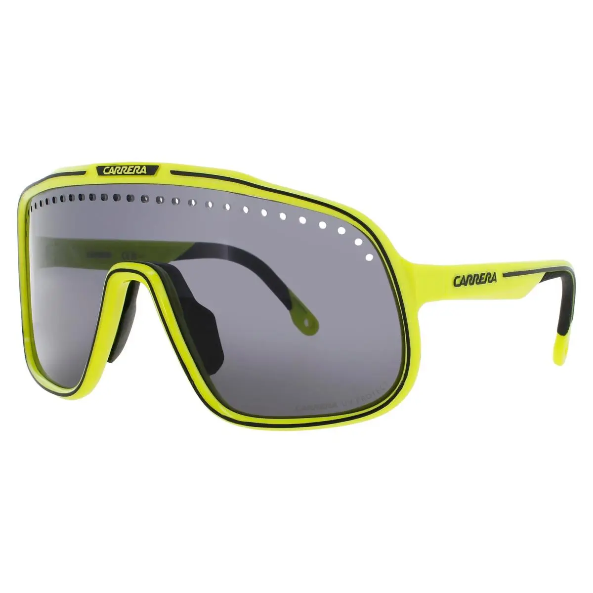 Carrera C-SPORT-02/S-4CW/IR Sunglasses 99mm - Frame: YELLOW / BLACK, Lens: GREY TINT