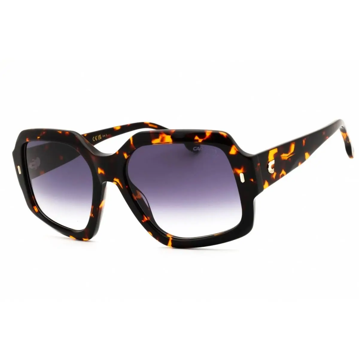 Carrera Women`s Sunglasses Havana Oversized Shape Full Rim Frame 3045/S 0086 9O