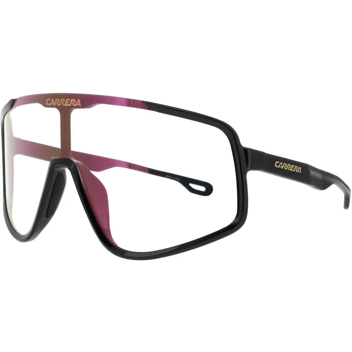 Men`s Sunglasses Oversized Black Acetate Full Rim Frame 4017/S 807/TE by Carrera