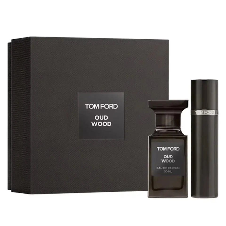Tom Ford Oud Wood Unisex 2PC Eau De Parfum Gift Set