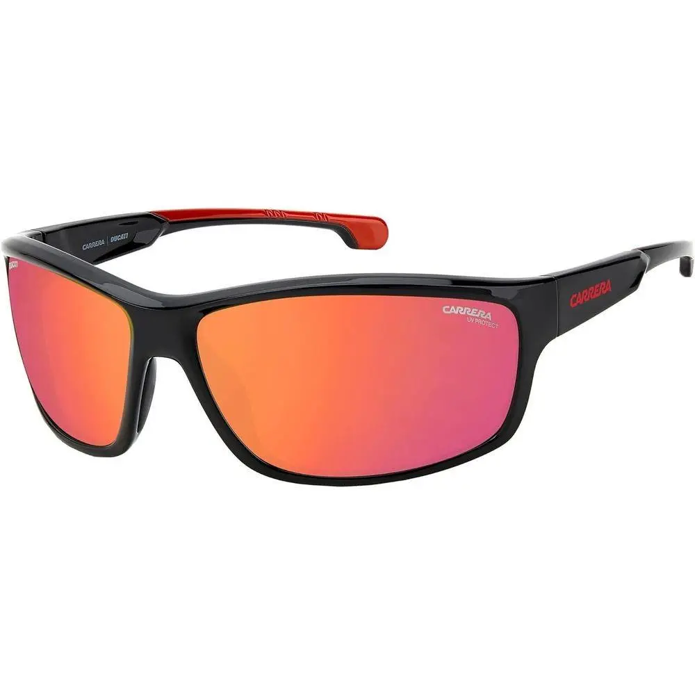 Carrera Black Injected Sunglasses - CACARDUC002SOITAC - Red