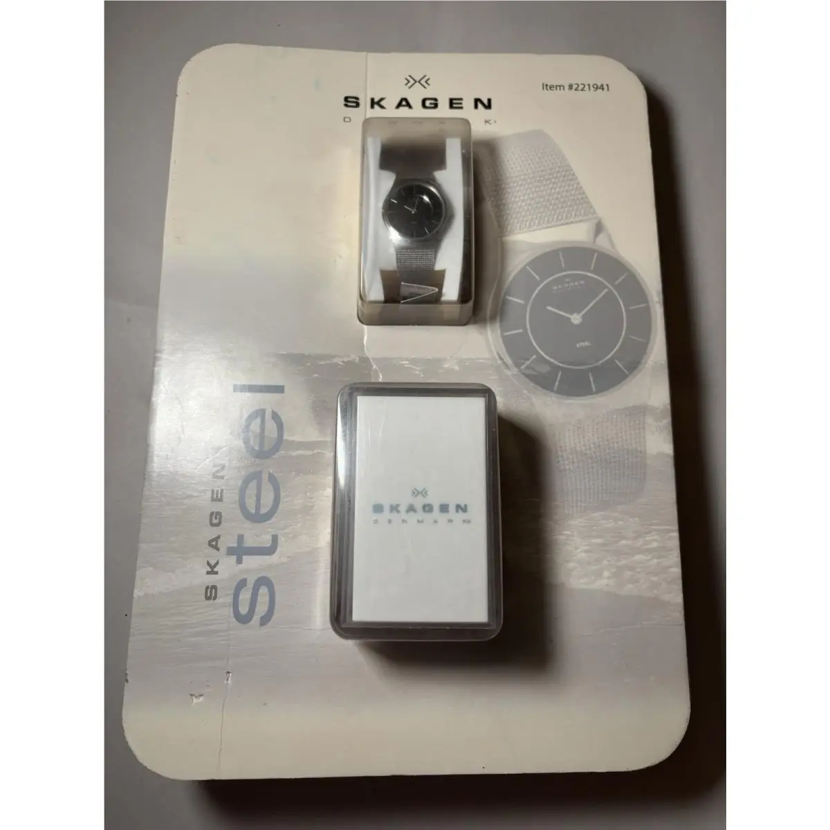 Denmark Men`s Slim Design Stainless Steel Milanese Mesh Band Watch by Skagen