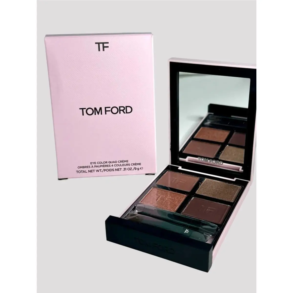 Tom Ford Eye Color Quad Creme 01 Forbidden Pink Full Sz .31oz /9g