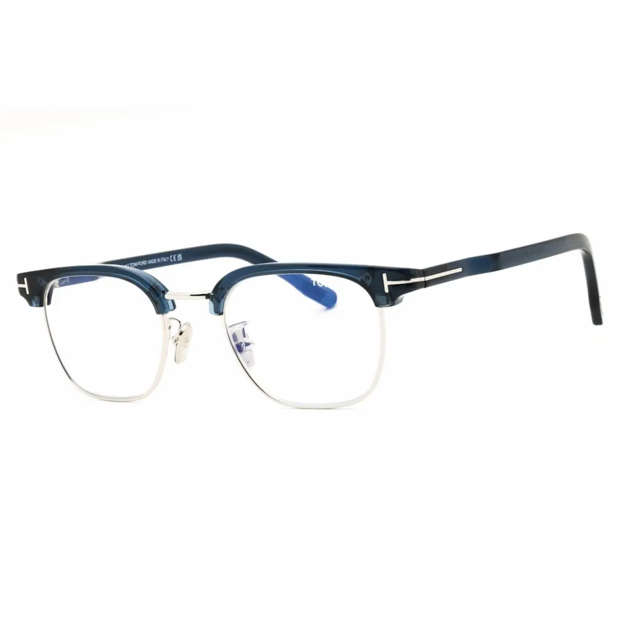 Tom Ford TF5932-090-47 Eyeglasses Frame Size 47mm 21mm 145mm Blue Men 889214481