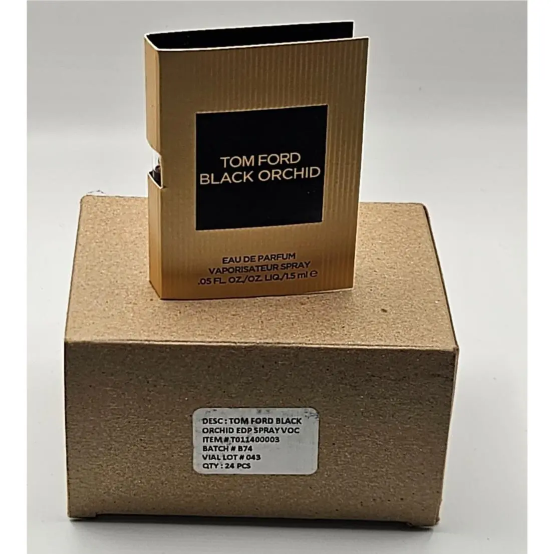 24 Tom Ford Black Orchid Eau De Parfum Edp Travel Sample Spray Women .05oz