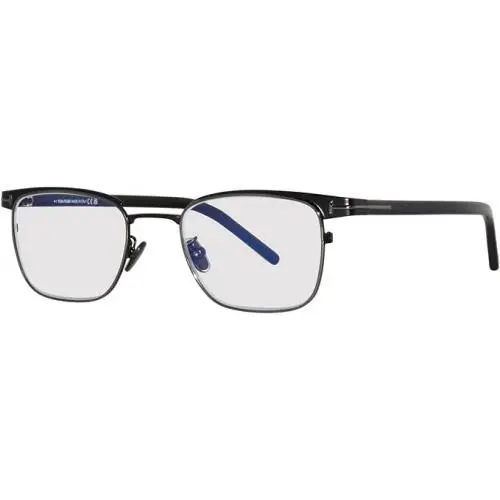Tom Ford Eyeglasses w Soft Case - FT5854DB 005 - Black/gunmetal 49-20-145