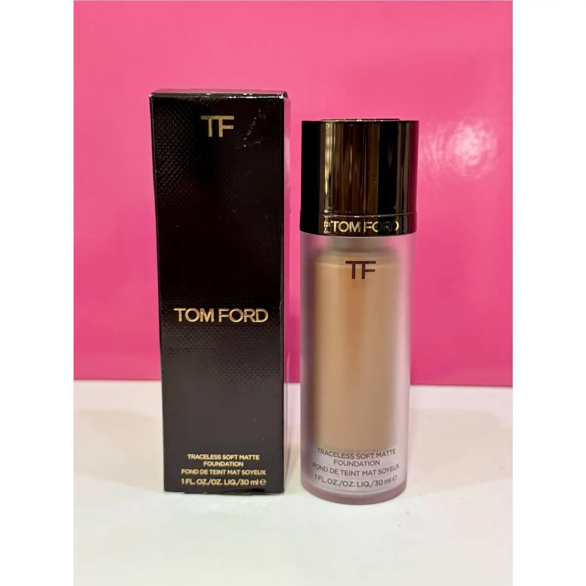 Tom Ford Traceless Soft Matte Foundation 1oz/30ml. Full Size - 10.0 Chestnut