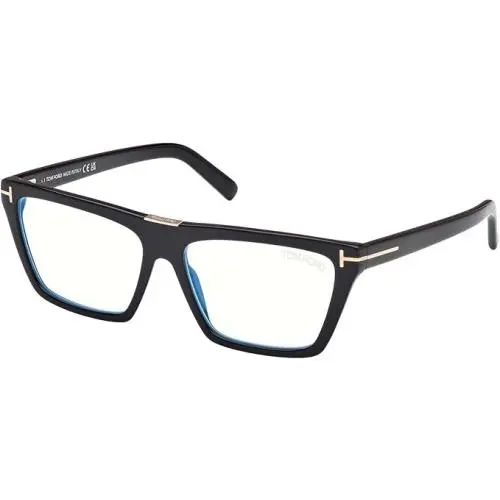 Tom Ford Eyeglasses w Soft Case - FT5912/B 001 - Shiny Black 57-15-140