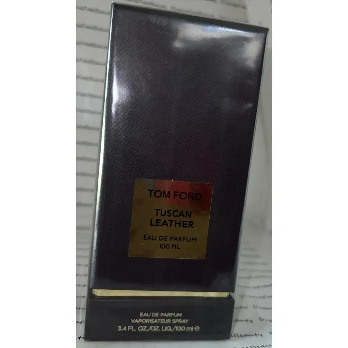 Tom Ford Tuscan Leather Eau de Parfum Spray - 3.4 Fl.oz./ 100 ml