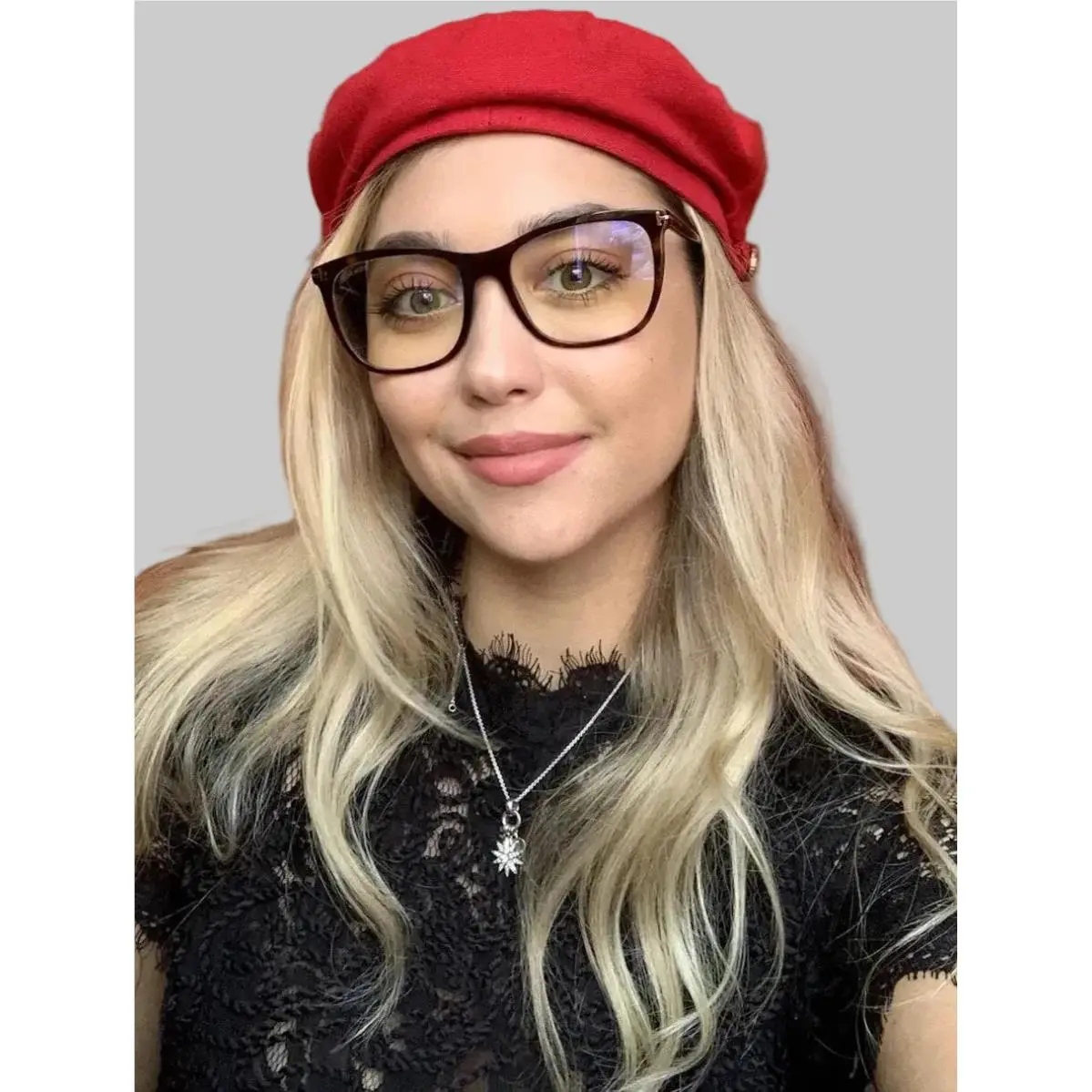 Blue Light Block Tom Ford 56mm Oversized Cat Eye Women`s Eyeglasses Frame