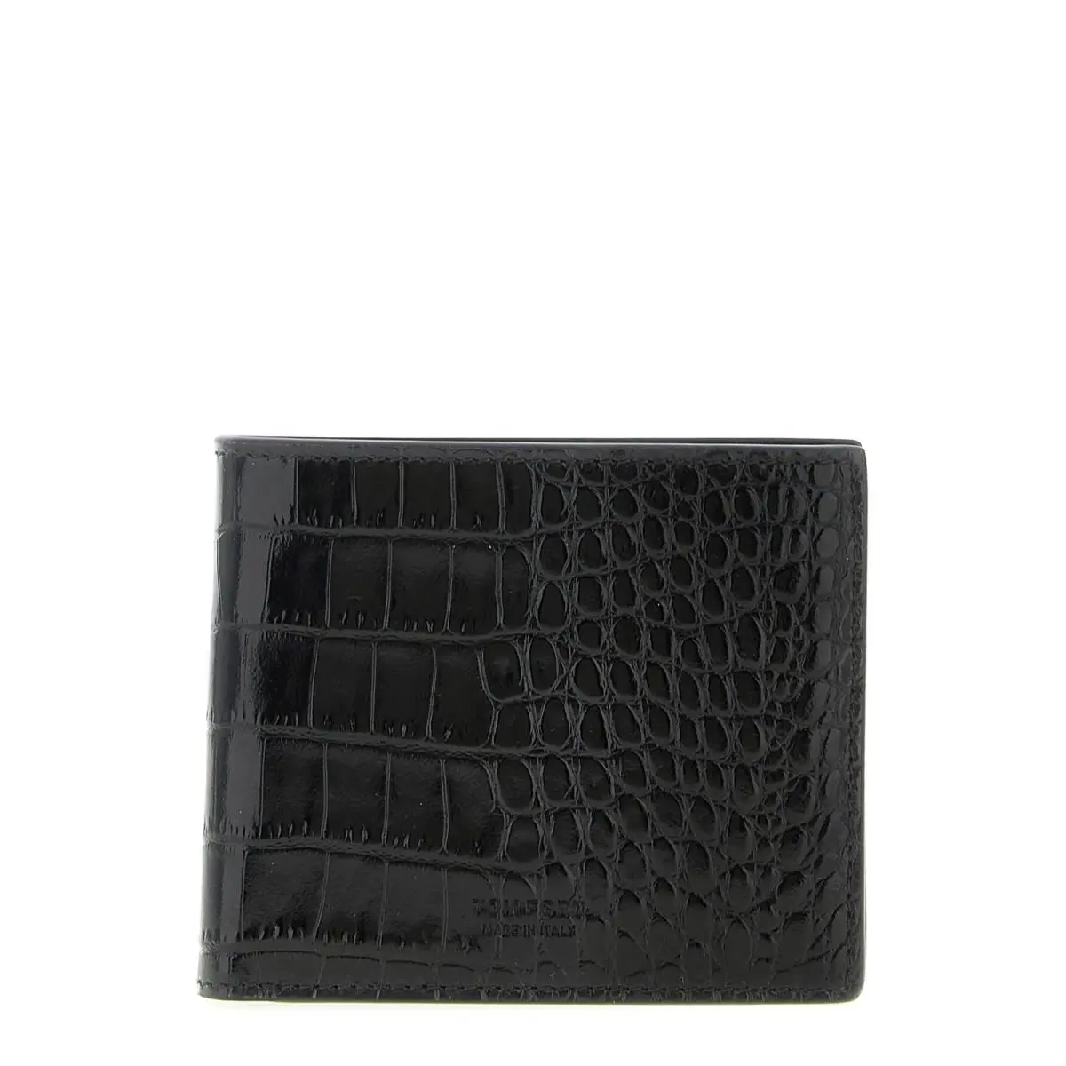 Tom Ford Black Calfskin Wallet - TO325815BM
