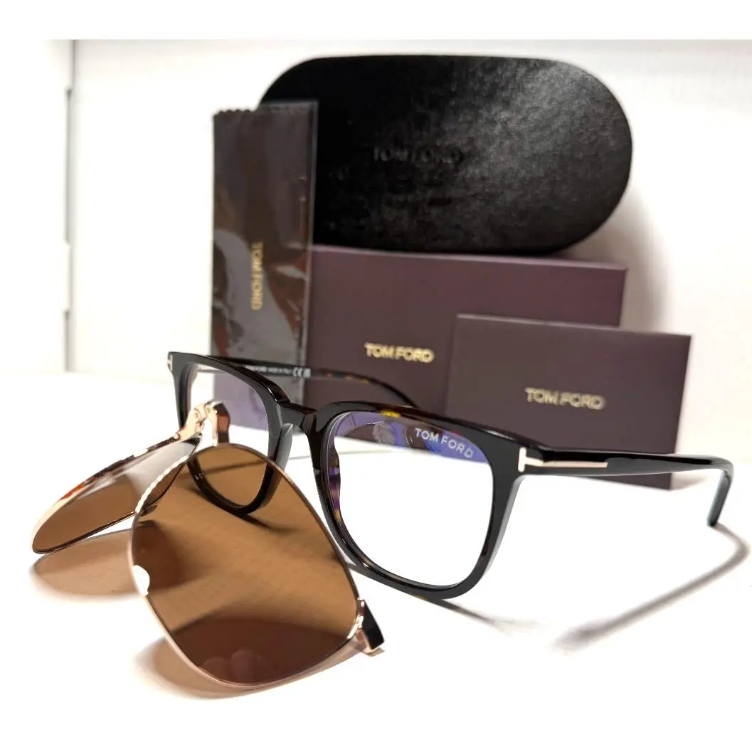 Tom Ford FT5916-B-052 Clip On Eyeglasses Boutique Display