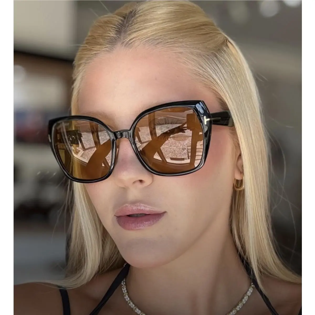 Tom Ford FT1223-5801E Sunglasses Boutique Display