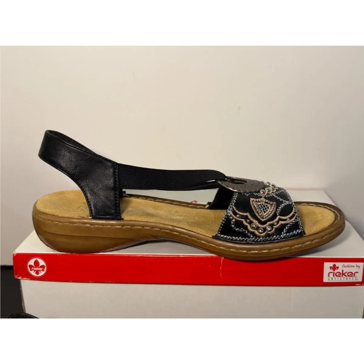 Rieker shoes - Rieker Regina 608B9 - Regina - Black 1
