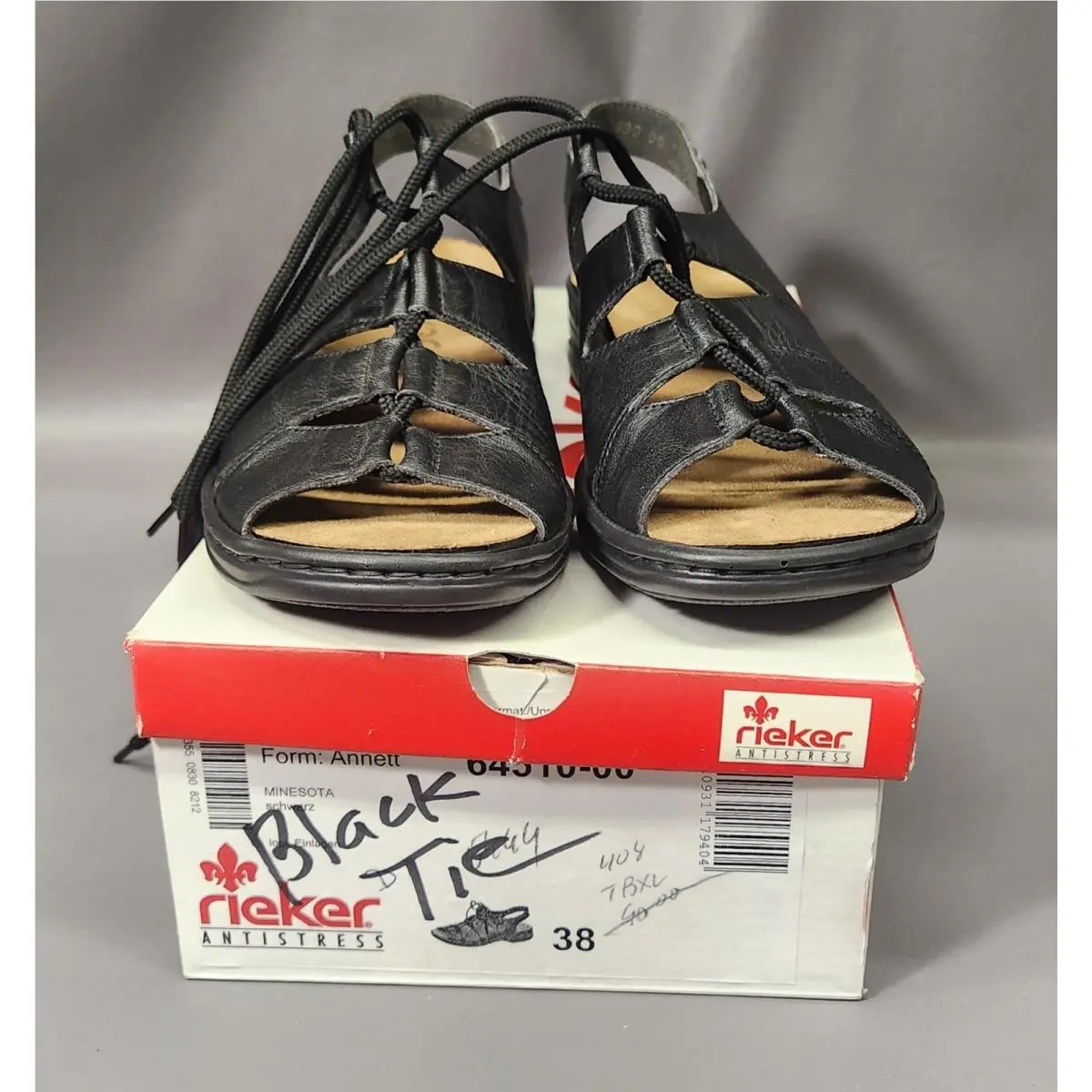 Rieker shoes - Annett Sandal - Annett Sandal - Black 0