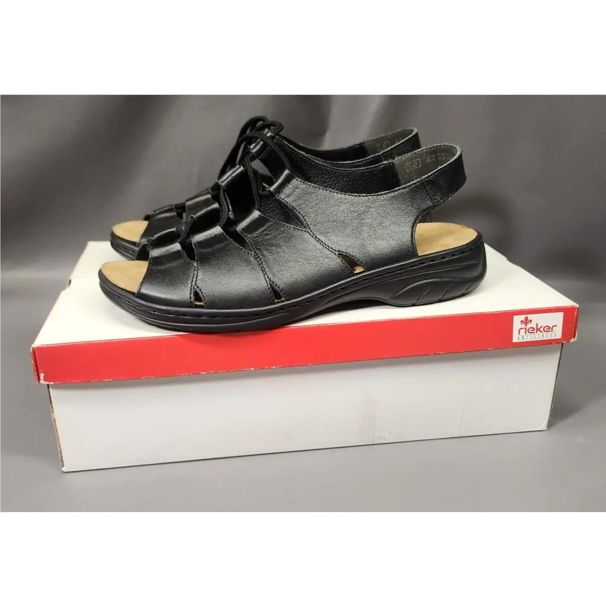 Rieker shoes - Annett Sandal - Annett Sandal - Black 1