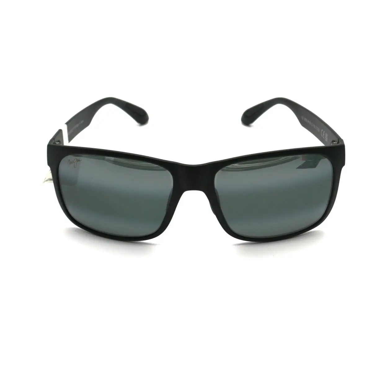 Sunglasses Red Sands - Matte Black Frame with Gray Lens - 432-2M by Maui Jim