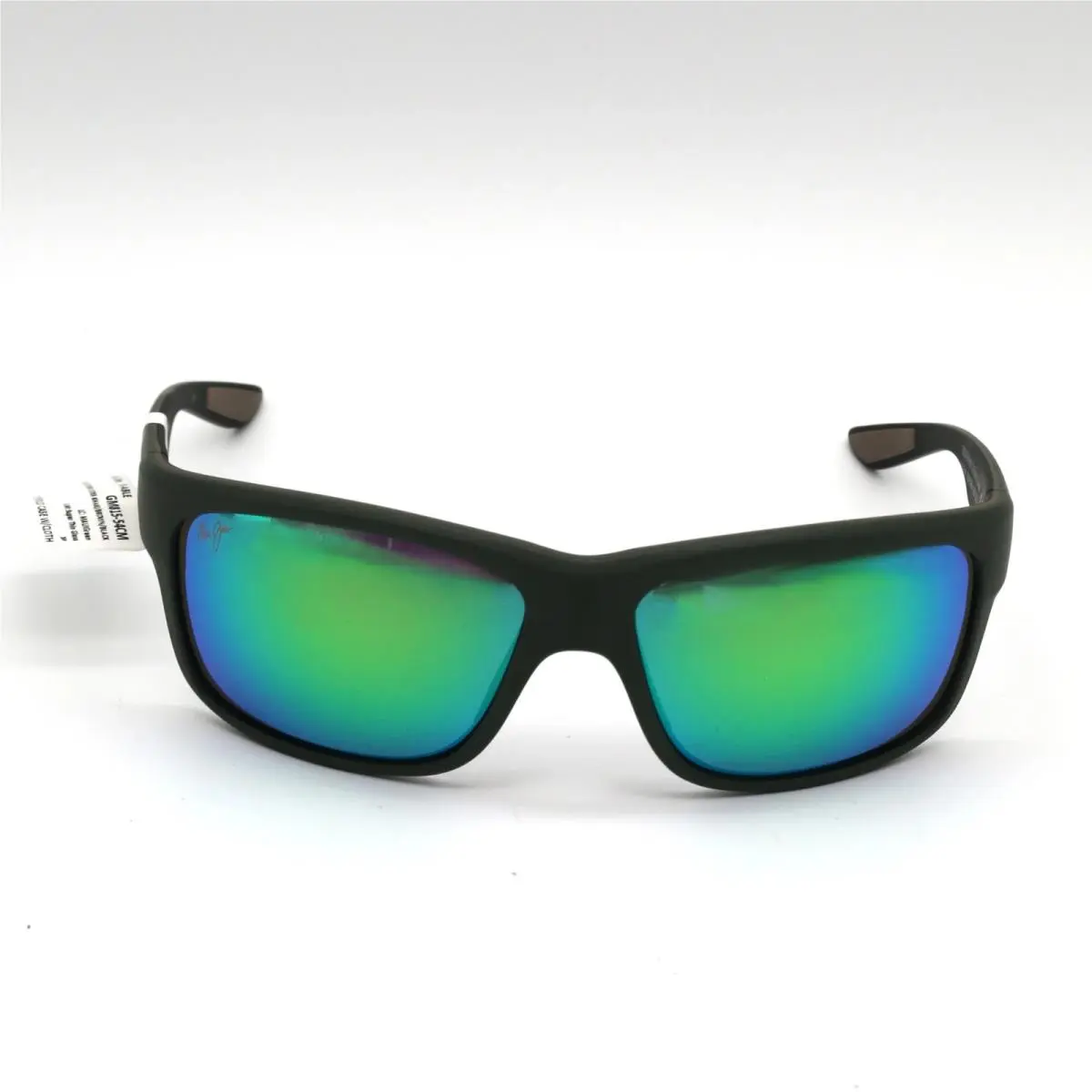Maui Jim Sunglasses Southern Cross - Soft Matte Khaki Frame - Green Lens